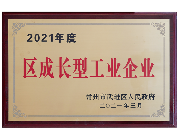 2021年度區成長型工業企業